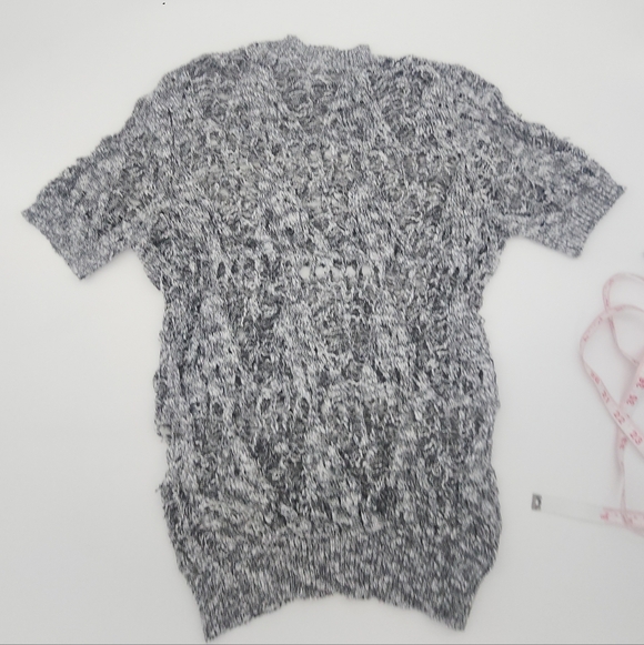 ROMWE Gray LOOSE Knit Sweater - Picture 10 of 11